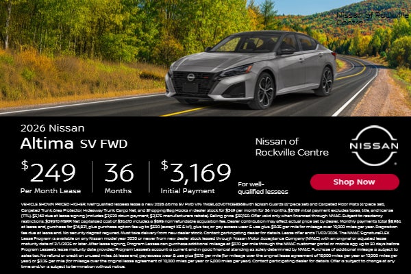 2026 Altima SV FWD