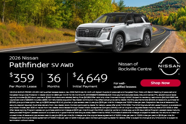 2026 Pathfinder SV AWD