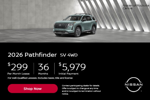 2026 PathFinder SV 4WD