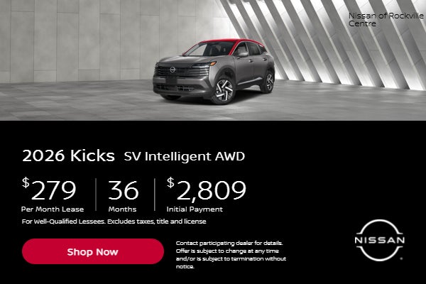 2026 Kicks SV Intelligent AWD